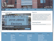 Tablet Screenshot of libras.org