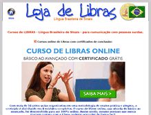 Tablet Screenshot of libras.org.br